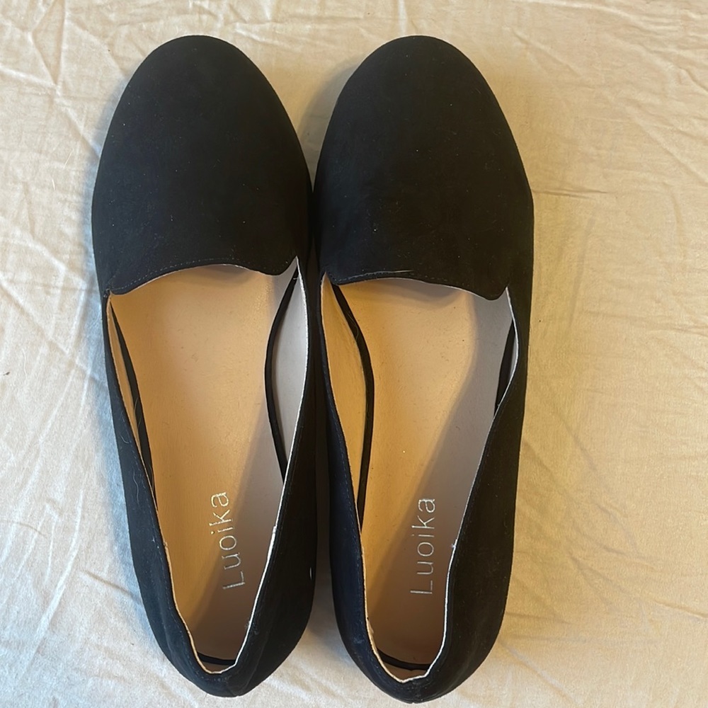 Black Luoika Dress Flats